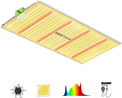 2025 Upgraded BP2000 LED Grow Light with High Yield Diodes & Dimmable Full Spect