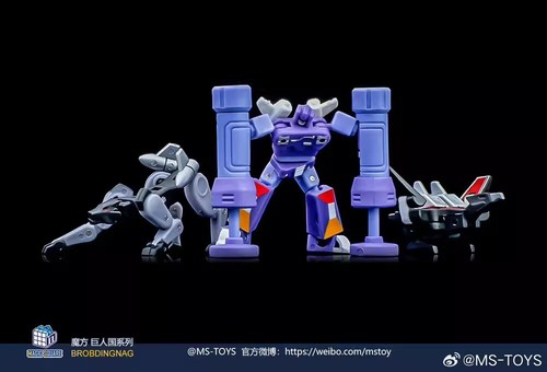 MAGIC SQUARE MS B28A Mini-Cassette Rumble Laserbeak Ravage Transformable-XmasToy - Picture 6 of 23