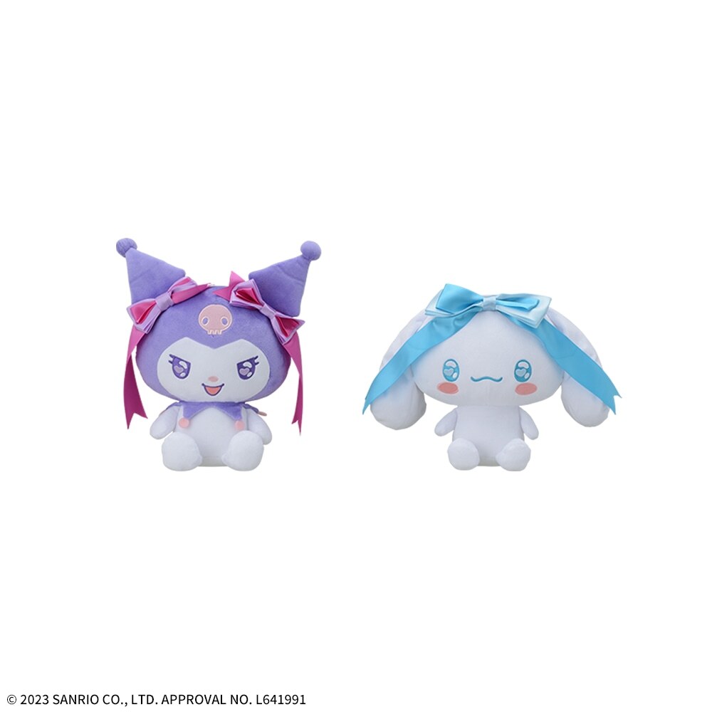 Sanrio Characters x Romakyun M Plush doll 24cm Full Complete Set