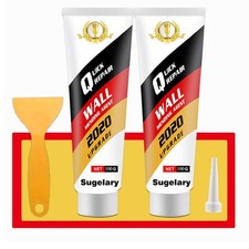 Drywall Patch Repair Kit with Scraper, Wall Spackle Paste, 2 Pack