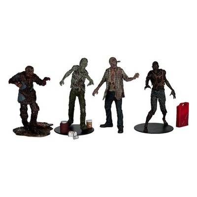The Walking Dead Actionfiguren 4er Pack Walkers 13 cm McFarlane Toys