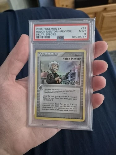 Pokemon Ex Delta Species Holon Mentor Reverse Holo Psa 9 93/113 2005