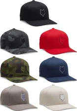 Fox Racing Fox Head Flexfit Hat - Mens Baseball Cap Lid Casual