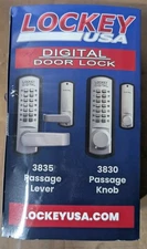 Lockey 3835 3000 Series Keyless Entry Single Combination - Bronze