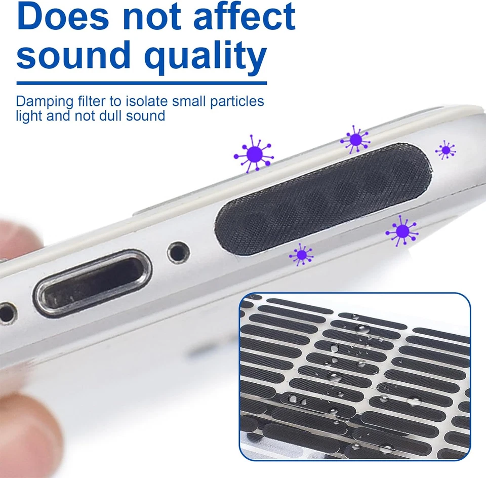 20-teilig Handy Staubschutz & Reinigungsset, Staubschutz-Stöpsel & Lautsprechern - Bild 4 von 4