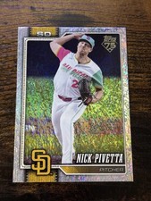 Nick Pivetta 2026 Topps Series 1 Sand Glitter Parallel - San Diego Padres #9
