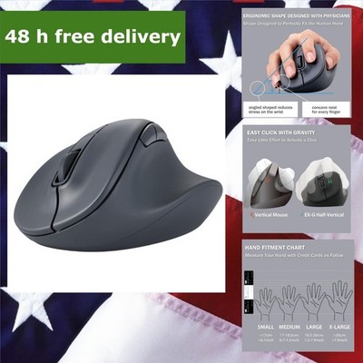 ELECOM Bluetooth Wireless Ergonomic Silent Mouse 5 Button 2000 DPI
