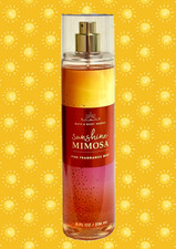 Bath  Body Works SUNSHINE MIMOSA Fine Fragrance Mist 8 oz champagne  citrus