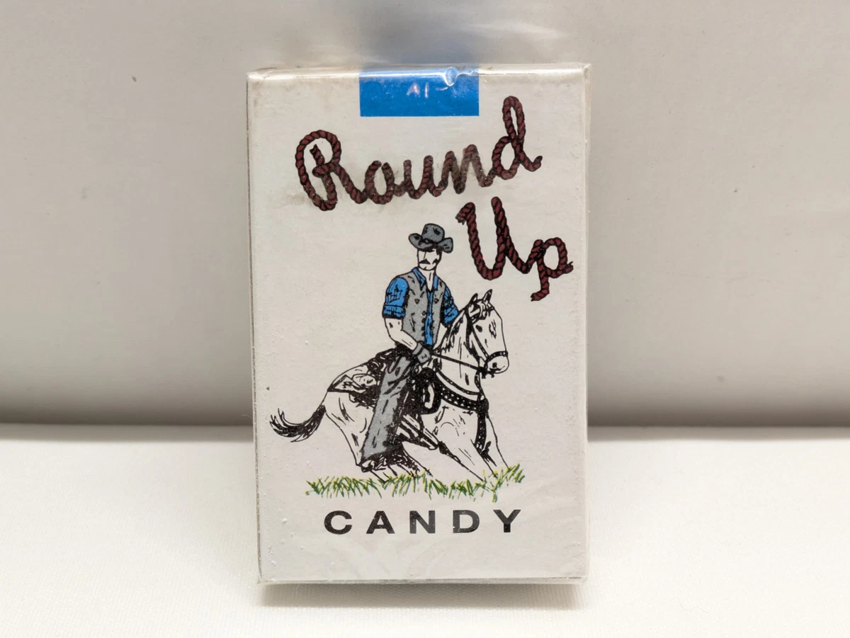 round up candy cigarettes Vintage! Round Up Candy Cigarettes Box Still In Original Cellophane  Packaging 🐎