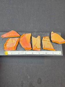 6x Red Falcon Jasper Slabs (Nevada)