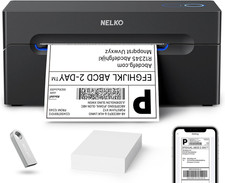 Bluetooth Shipping Label Printer for 4X6 Labels, Supports Android, iOS, Windows