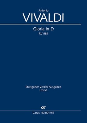 Gloria in D (revidierter Klavierauszug) | Antonio Vivaldi | deutsch
