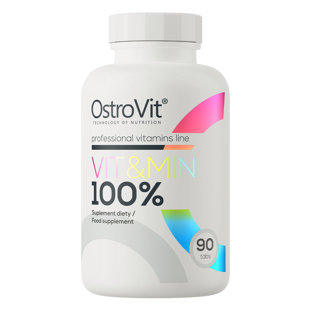 OstroVit 100% Vit&Min 90 Tablets Multi Vitamin & Mineral Complex