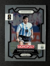 2026 Panini Prizm Monopoly World Cup DIEGO MARADONA Base Set Argentina #3