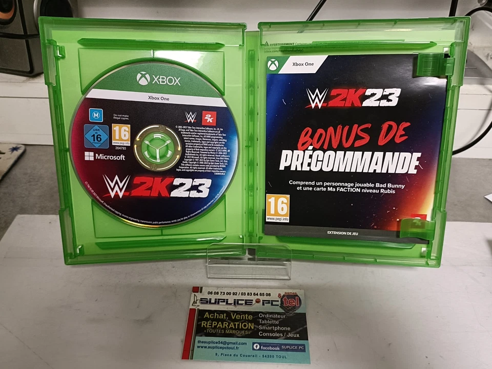 WWE 2K23 - XBOX ONE - JEU FR - SUPLICE TOUL, photo 2 sur 3