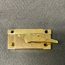 (5 Pack) AS-IS  Narrow Sash Lock Brass Plated