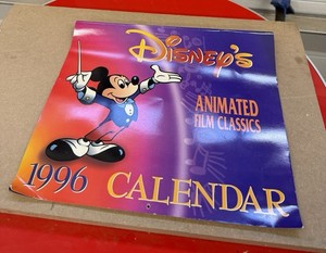 DISNEY'S 1996 Calendar, Animated Film Classics