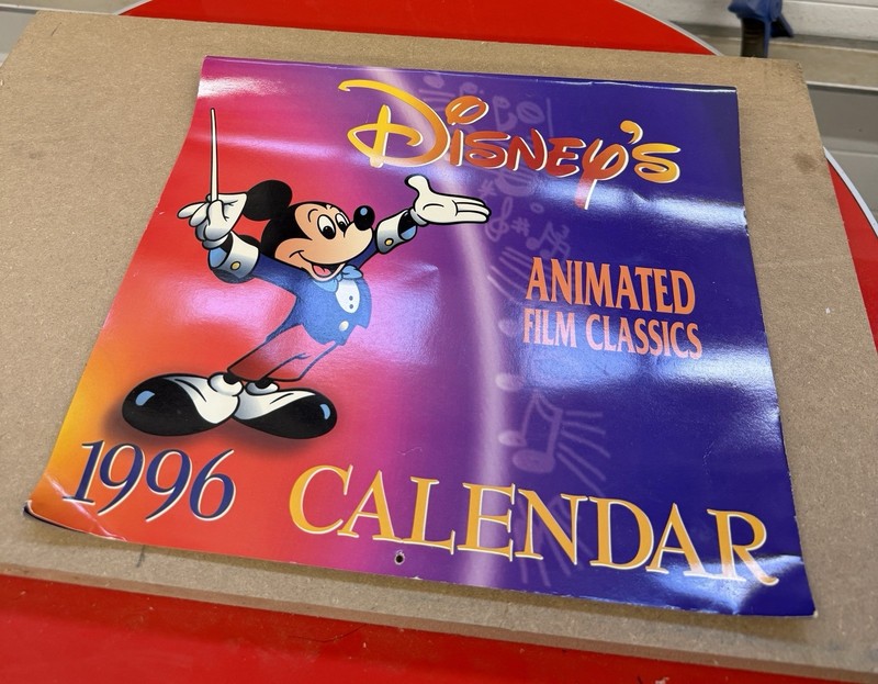 DISNEY'S 1996 Calendar, Animated Film Classics