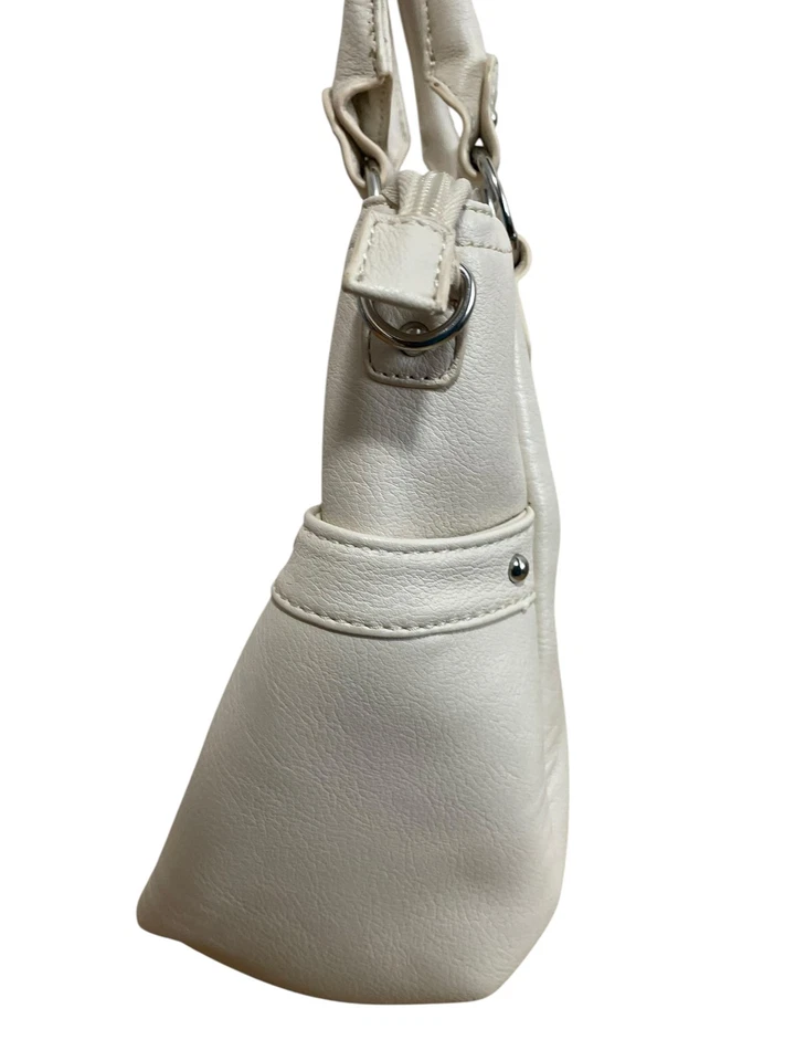 Bolso Bandolera Grace Adele Crema Poliéster Foto 4 de 4