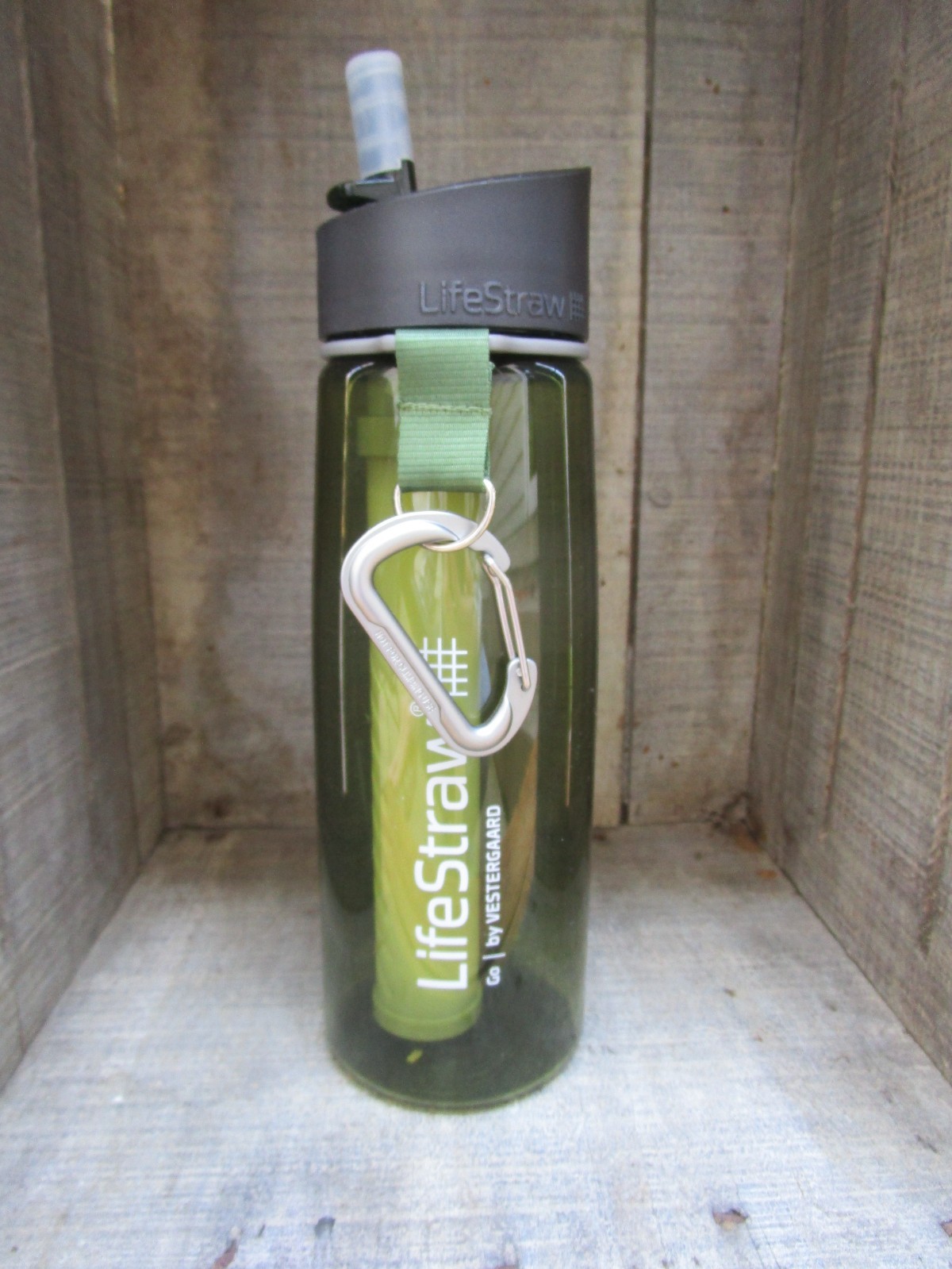 LifeStraw Go Water Filter Bottle with 2-Stage Integrated Fil