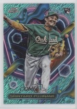 2023 Topps Cosmic Chrome Aqua Equinox Refractor 97/199 Shintaro Fujinami #71 4pn