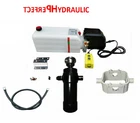 Telescopic cylinder 5-stage Tilting hydraulic 8T stroke 1050mm Complete 12VDC ex