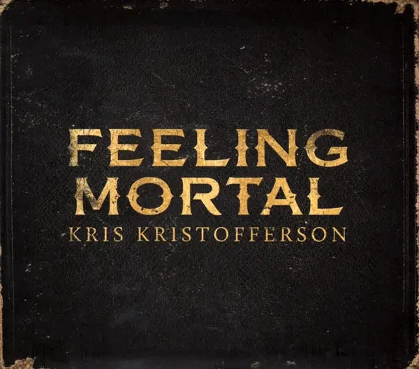 CD Kris Kristofferson Feeling Mortal Country EX KK Records - Imagen 1 de 1