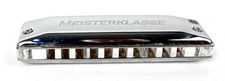 MeisterKlasse Harmonica in Key of Ab! No Hohner stamp! Rare with Acrylic Comb!