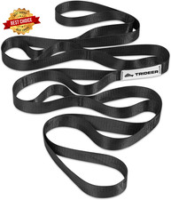 Trideer Stretching Strap with Loops for Physical Therapy - Yoga  Mobility Band
