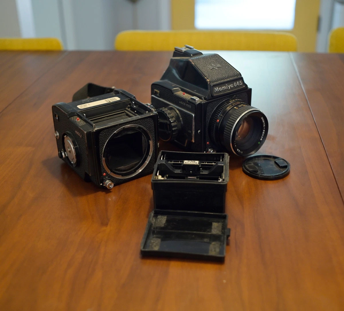 Mamiya 645 1000S 本体 レンズ2本 テレコンセット、美品 Mamiya 645