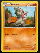Timburr (#29) Common BW Trainer Kit: Excadrill & Zoroark 29/30 MP