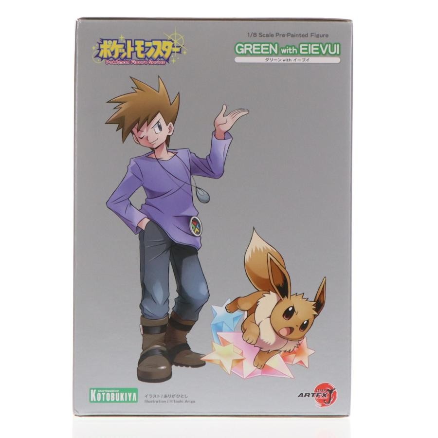 Kotobukiya ARTFX J Pokemon Green w/ Eevee 1/8 Figure PP752 Japan