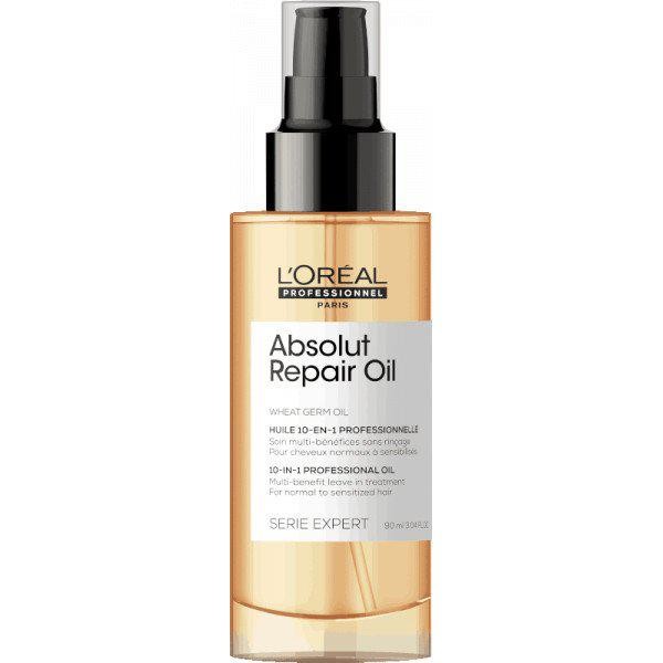 L'oreal Paris Grano L'oreal Professionnel Serie Expert Olio Di Cera Riparatore Assoluto, 90Ml - Immagine 4