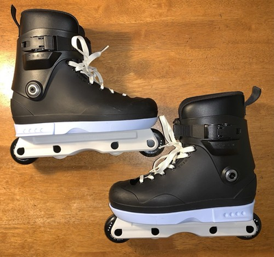 #ad #ad Them 909 Black Aggressive Inline Skates Mens Size Small 8 8.5 US $159.99