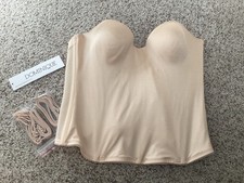 Dominique 8951 Ariel Strapless Bridal Corset/Bra, 34A, Brand New