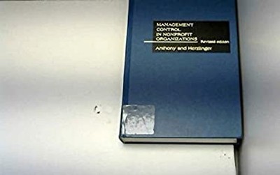 Management Control in Nonprofit Organizations Hardcover
