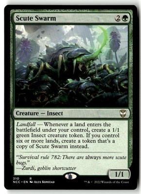 Scute Swarm 310 - NCC - MTG - NM