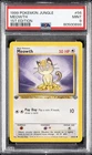 1999 POKEMON JUNGLE 1ST EDITION #56 MEOWTH PSA 9