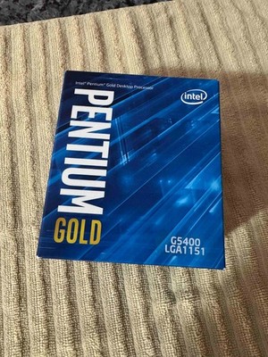 Intel Pentium Gold G5400 Processor 4M Cache, 3.70 GHz *BRAND NEW SEALED*