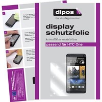 Schutzfolie FüR Htc One Klar Display Folie Unsichtbar Passgenau Dipos