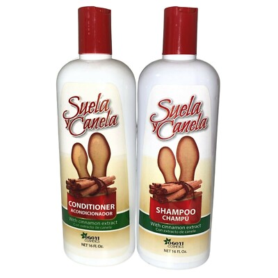 Suela y Canela Set: Shampoo & Conditioner , Cleans & Fortifies the