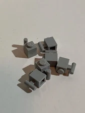 LEGO Parts 2921 (6pcs) Brick, Modified 1 x 1 with Bar/ Handle Choose Color