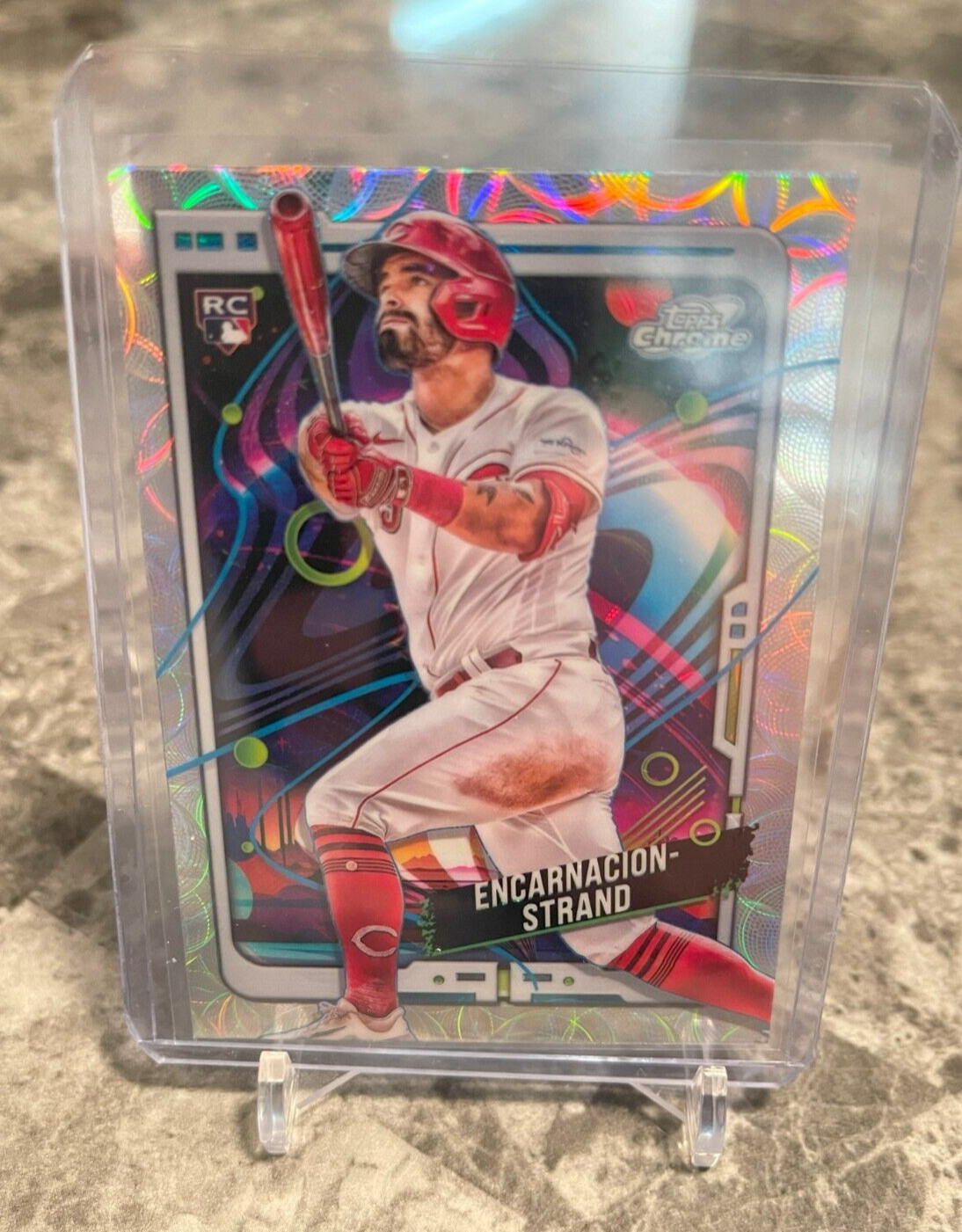 Christian Encarnacion-Strand 2024 Topps Cosmic Chrome RC Nucleous Refractor #33