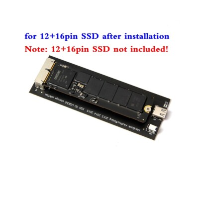 Adattatore Convertitore Da SSD Apple 12+16 Pin A M.2 NGFF Per MacBook Air/Pro 2013-2015