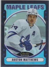 2021-22 PLATINUM..AUSTON MATTHEWS..RAINBOW BLACK VARIANT..# R-3..MAPLE LEAFS