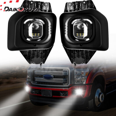 #ad #ad For Ford 2011 2016 F 250 F 350 F 450 F 550 Super Duty Bumper Lamp LED Fog Lights $116.65