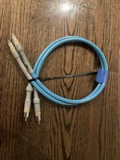 Cardas Quadlink 5-C stereo audio RCA interconnect cables .5 Meter