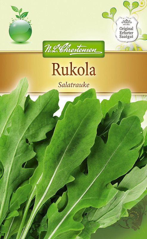 N.L.Chrestensen Rukola " Salatrauke Kruter Samen fr ca.350 Pfl. Salat  4976 | eBay