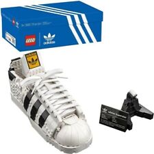 LEGO 10282 Adidas Originals Superstar Shoe Sneaker New Sealed - Very Good