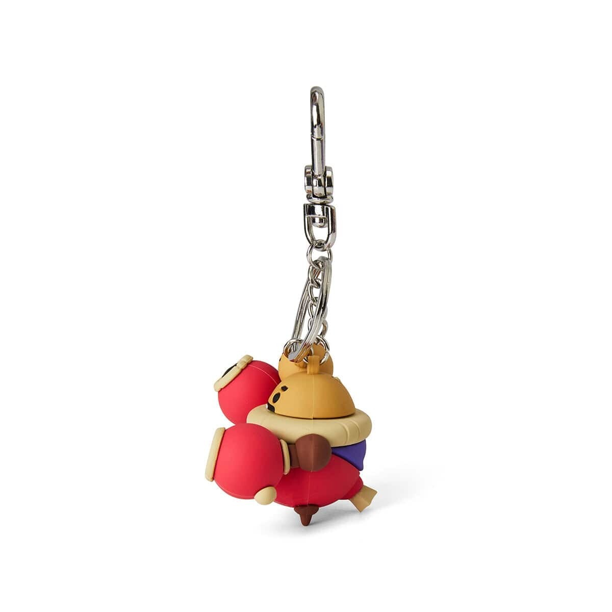 Brawl Stars X BT21 TICK SHOOKY KEYRING LINE FRIENDS AUTHENTIC